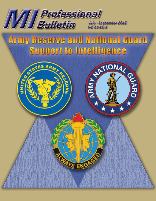 Army Reserve and National Guard Support to Intelligence