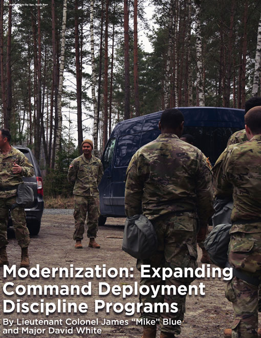 Modernization: Expanding Command Deployment Discipline Programs — 12 Sep 2022