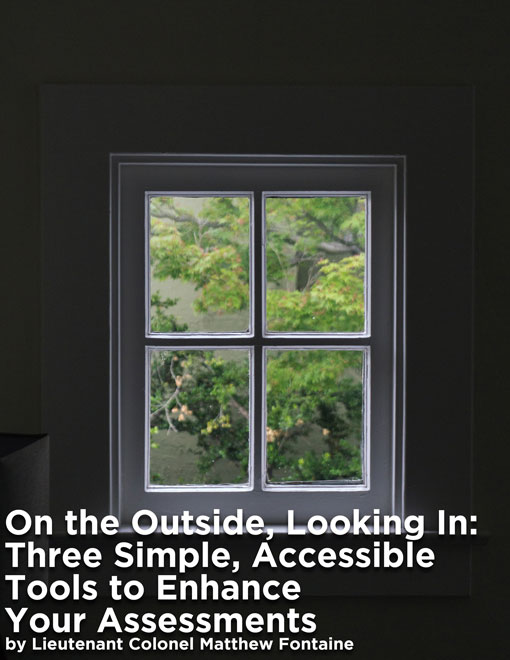On the Outside, Looking In: Three Simple, Accessible Tools to Enhance Your Assessments — 12 Dec 2022