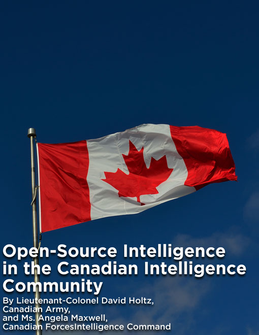Open-Source Intelligence in the Canadian Intelligence Community — 12 Apr 2022