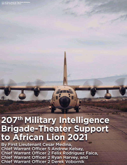 207th Military Intelligence Brigade-Theater Support to African Lion 2021