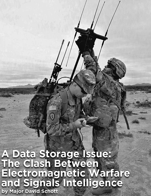 A Data Storage Issue: The Clash Between Electromagnetic Warfare and Signals Intelligence — 01 Aug 2023