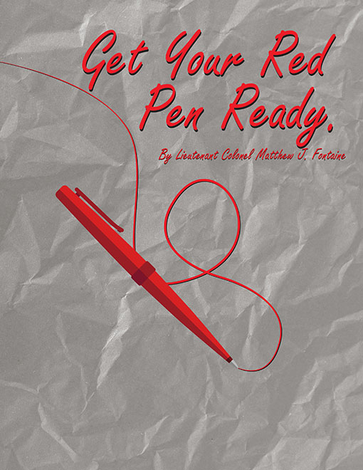 Get Your Red Pen Ready